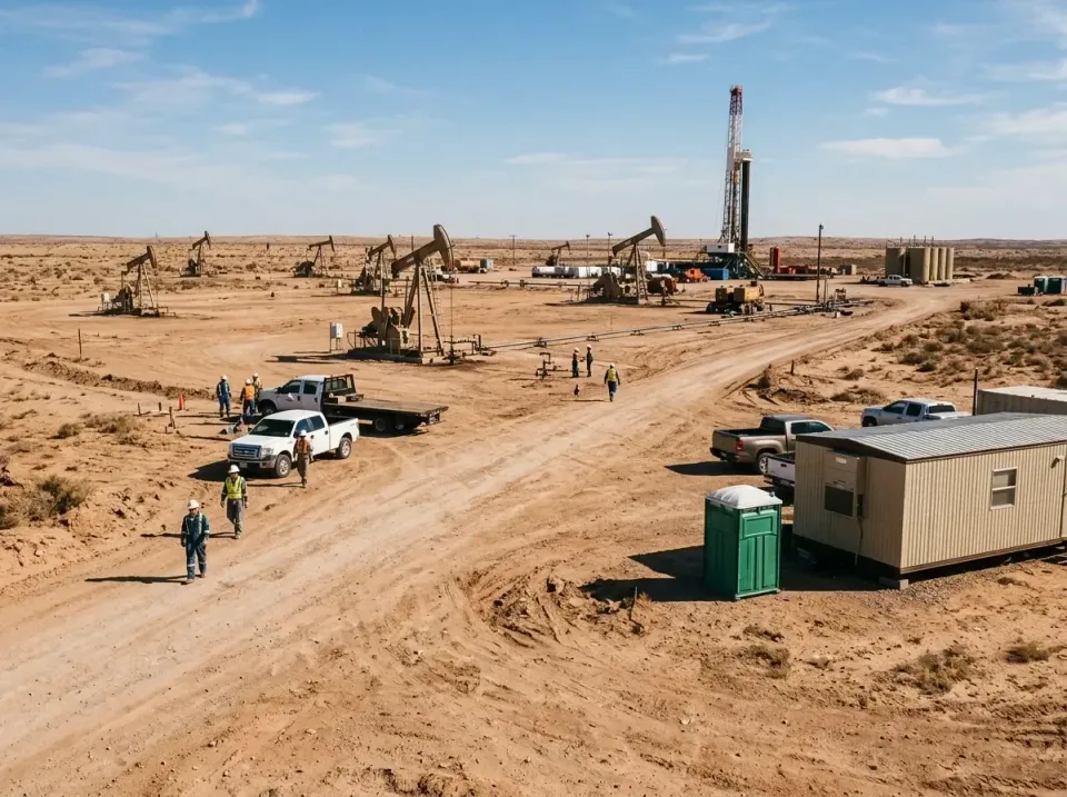 oil-field-remote-work-site-a-w-004 — quality workmanship, Top-rated Dumpster and Porta Potty Rentals in Arlington